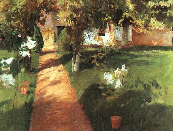 John Singer Sargent Millet s Garden France oil painting art